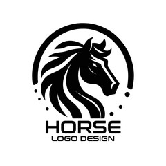 Horse Vector Logo Design