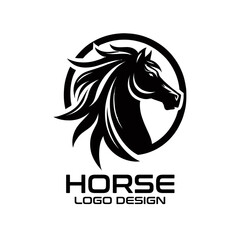 Horse Vector Logo Design