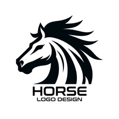 Horse Vector Logo Design