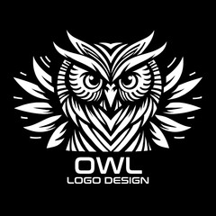 Owl Vector Logo Design