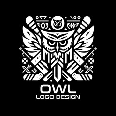 Owl Vector Logo Design