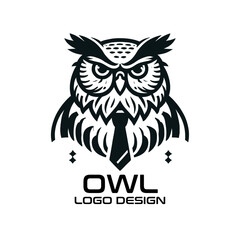 Owl Vector Logo Design
