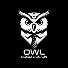 Owl Vector Logo Design