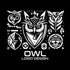 Owl Vector Logo Design