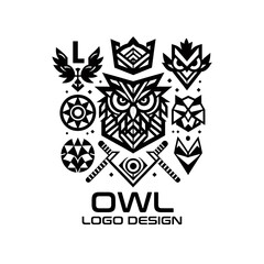 Owl Vector Logo Design