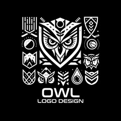 Owl Vector Logo Design