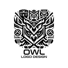 Owl Vector Logo Design
