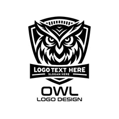 Owl Vector Logo Design
