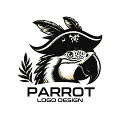 Parrot Vector Logo Design