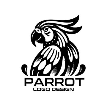 Parrot Vector Logo Design