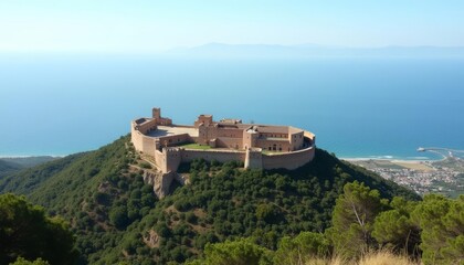  Elevated Fortress Overlooking the Sea