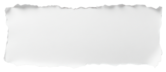 PNG White paper tear white background texture.