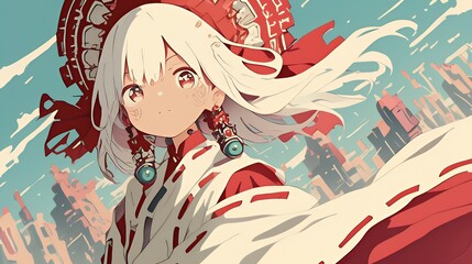 アニメスタイル 　japanese anime style