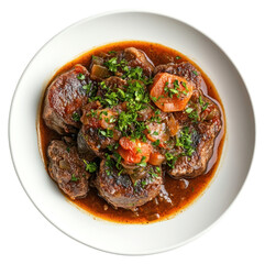 PNG Osso Buco food white meal.