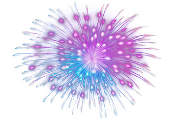 PNG Neon fireworks light illuminated celebration.