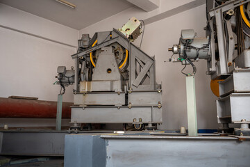 Heavy Industrial Machinery in Factory Setting