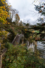 Herbstliches Foto von der Landschaft in Süddeutschland