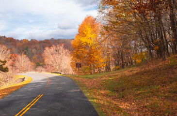 Blue Ridge Parkway Fall 2024