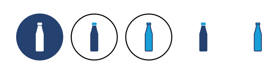 Bottle icon vector. bottle vector icon