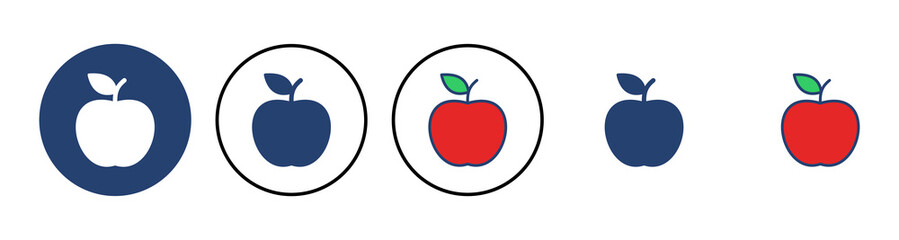 Apple icon vector. Apple vector icon. apple symbols for your web design.