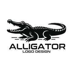 Alligator Vector Logo Design