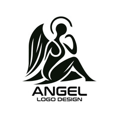 Angel Vector Logo Design