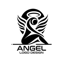 Angel Vector Logo Design