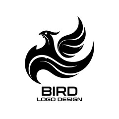 Obraz premium Bird Vector Logo Design