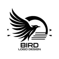 Fototapeta premium Bird Vector Logo Design