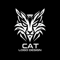 Cat Vector Logo Design