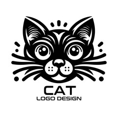 Cat Vector Logo Design