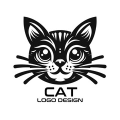 Cat Vector Logo Design