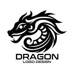 Dragon Vector Logo Design