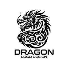 Dragon Vector Logo Design
