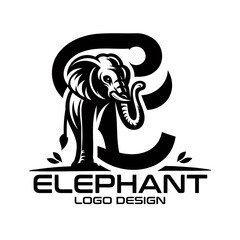 Elephant Vector Logo Design