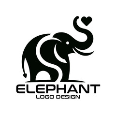 Elephant Vector Logo Design