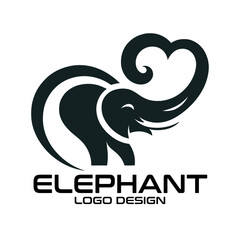 Elephant Vector Logo Design