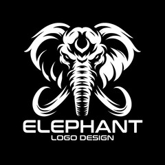 Obraz premium Elephant Vector Logo Design