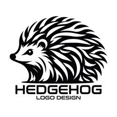 Hedgehog Vector Logo Design