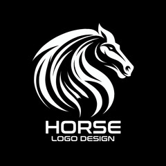 Horse Vector Logo Design