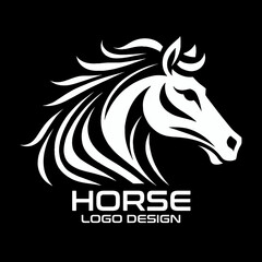 Horse Vector Logo Design