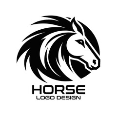 Horse Vector Logo Design
