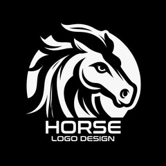 Horse Vector Logo Design