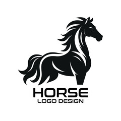 Horse Vector Logo Design