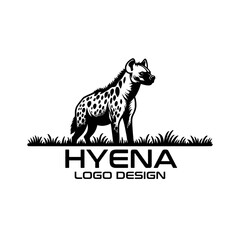 Hyena Vector Logo Design
