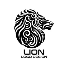 Lion Vector Logo Design