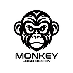 Monkey Vector Logo Design