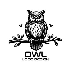 Owl Logo Design 2
