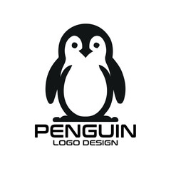 Penguin Vector Logo Design