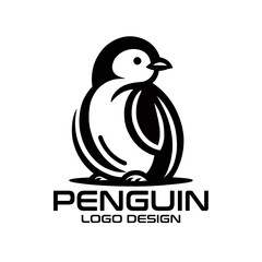 Penguin Vector Logo Design